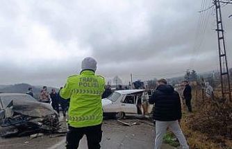 Ordu’da iki otomobil çarpıştı: 2 yaralı