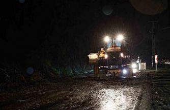 Ordu’da sağanak sonrası heyelanlar meydana geldi