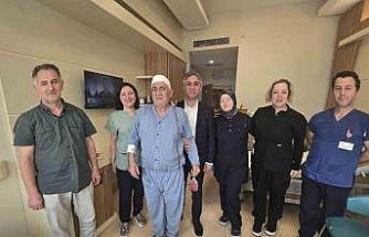 Ordu’da yaşlı hasta beyin tümörü ameliyatıyla sağlığına kavuştu