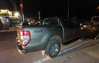 Polisten kaçmaya çalışan alkollü sürücüye 17 bin lira ceza kesildi