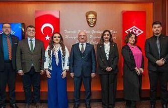 Prof. Dr. Bay başkanlığındaki heyet, TSE Başkanı Şahin ile sağlık turizmi standartlarını değerlendirdi