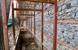 Sadabad Sarayı’nda restorasyon çalışmaları tüm hızıyla sürüyor