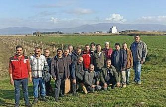 Salihli’de üreticilere budama ve gübreleme eğitimi