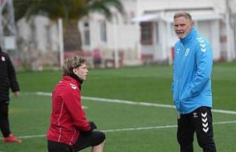 Samsunspor, Shkendija maçı hazırlıklarını tamamladı