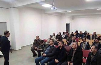 Sason’da arıcılığı geliştirme projesi kapsamında 70 adaya eğitim verildi