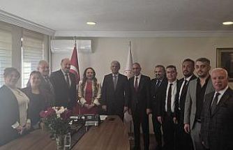 SATKOF ve USTKON heyetinden Kültür ve Turizm Bakan Yardımcısı Alpaslan’a ziyaret