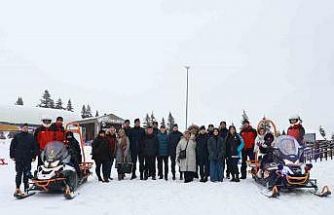 Şehit aileleri ve çocukları karın tadını jandarma ekipleriyle çıkardı