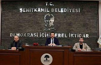 Şehitkamil Belediyesi şubat ayı meclis toplantısı tamamlandı