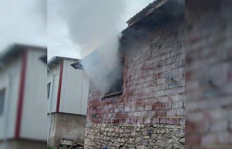 Selendi’de bir yıllık emek dakikalar içinde kül oldu