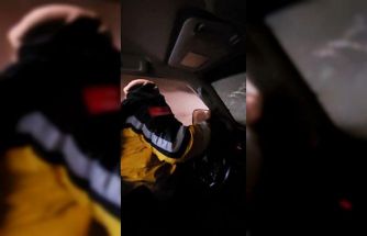 Sıfır görüş mesafesinde sağlıkçıların zamanla yarışı