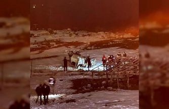 Siirt’te hafif ticari takla attı: 1 ağır yaralı