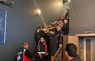 Siirt’te havalandırma boşluğuna düşen kadın yaralandı