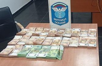 Sınır kapısında beyan edilmemiş 86 bin 260 euro ele geçirildi