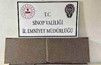 Sinop’ta 27 bin dal dolu makaron ele geçirildi