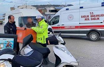 Sinop’ta hatalı sollama kazaya neden oldu: 1 yaralı