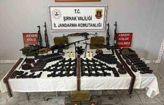 Şırnak’ta jandarma ekipleri cephanelik ele geçirdi: 20 tutuklama