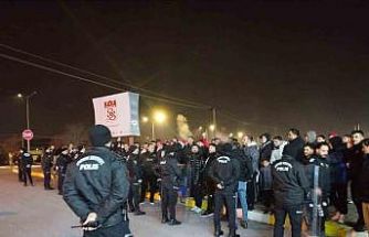 Sivasspor’a taraftarlardan tesislerde protesto