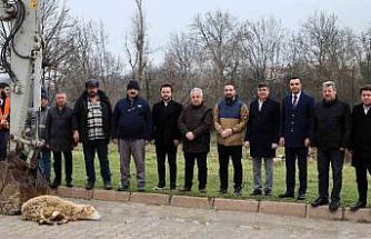 Söğüt’te alt yapı çalışmalarında ilk kazma vuruldu