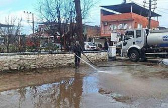 Söke’de belediye ekipleri seferber oldu