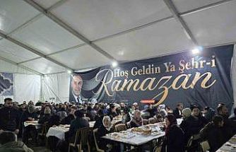 Sorgun Belediyesi iftar çadırında her gün 450 kişilik iftar menüsü hazırlanıyor