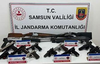 Sosyal medyada silahla ateş eden 6 kişi silahlarıyla yakalandı