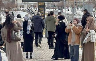 Tatvan’da bahar havası: Van Gölü Sahili’nde yoğunluk