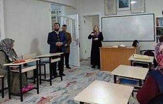 Tavşanlı’da engelli bireylere dini eğitimler sürüyor