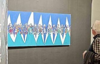 Teke Zeybekleri Resim Sergisi Kepez’de sanatseverlerle buluştu