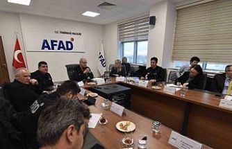 Tekirdağ AFAD’da Trakya belediyeleriyle afet riskleri değerlendirmesi