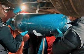 Tekirdağ’da yakıt tüplerine zulalanmış 24 kilo 500 gram skunk ele geçirildi