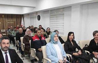 Teknik personele tıbbi ve aromatik bitkiler eğitimi