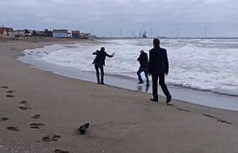 Telefonda başladı, sahilde bitti: Cinnet anlarında film gibi ikna operasyonu