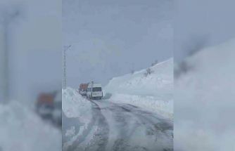 Tipi nedeniyle Malatya-Sincik karayolu ulaşıma kapandı