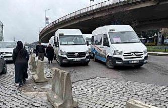 Trabzon’da şehir içi ulaşımda durak gerginliği