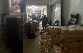 Trabzon’da tavuk eti deposundaki bozuk ürün ele geçirildi