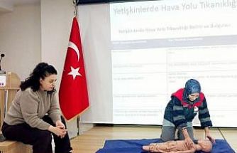 Tunceli’de ilk yardım eğitim sertifikasyon eğitimi