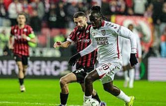 UEFA Konferans Ligi: Samsunspor: 0 - Shkendija: 0 (İlk yarı)