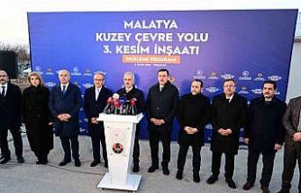 Ulaştırma ve Altyapı Bakanı Uraloğlu, Malatya Kuzey Çevre Yolu şantiyesinde inceleme yaptı