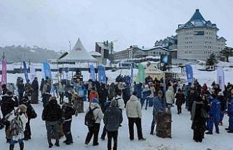 Uludağ zirvesinde gençlik buluşması