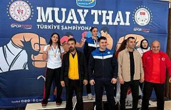 Üniversiteler arası Muaythai Şampiyonasında Manisalı sporculardan 3 madalya
