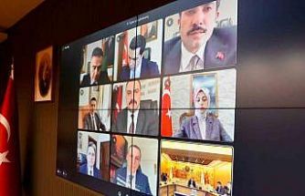 Vali Aydoğdu Başkanlığında koordinasyon toplantısı düzenlendi