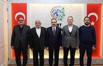 Vali Kızılkaya Siirt TSO başkan vekiliyle görüştü