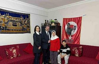 Vali Tavlı, şehit ailesiyle iftar yaptı