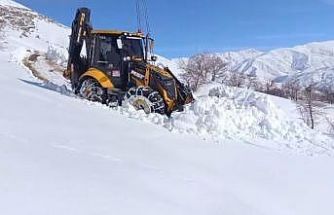 Van’da 78 yerleşim yerinin yolu kapalı