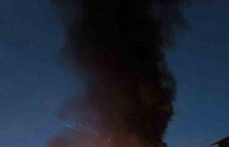 Van’da iş yerinde yangın paniği