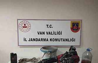 Van’da kaçak kazı yapan 4 kişiye adli işlem yapıldı