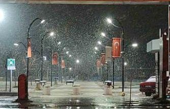 Van’da kar yağışı yeniden etkili oldu