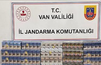 Van’da silah ve kaçak sigara ele geçirildi