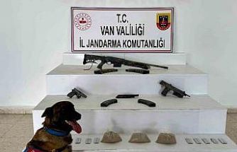 Van’da uyuşturucu ve silah ele geçirildi