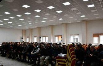 Vezirköprü’de bağımlılığa karşı farkındalık semineri